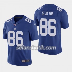 New York Giants Tröjor Darius Slayton 86 Nike Blå 100th - Herr